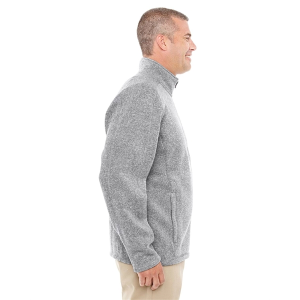 Devon & Jones Men's Bristol Full-Zip Sweater Fleece Jacket