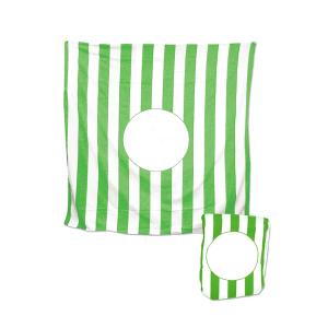Beach Blanket Tote with Sand Stakes