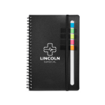 Semester Spiral Notebook With Sticky Flags