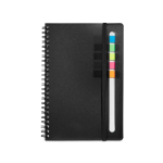 Prime Line Semester Spiral Notebook With Sticky Flags 6.2...