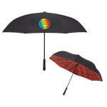 48" Arc Soho Tartan Inversion Umbrella