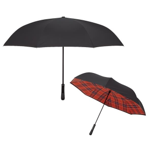 48" Arc Soho Tartan Inversion Umbrella